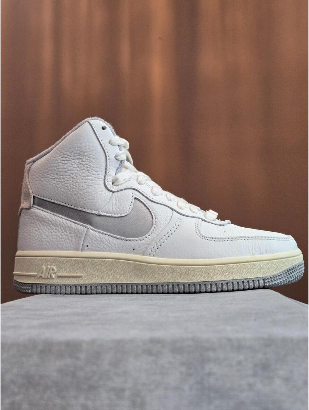 Nike Air Force 1 AF1 Sculpt Summit White Silver DC3590-101 Women's 7W / 5.5Y NIB